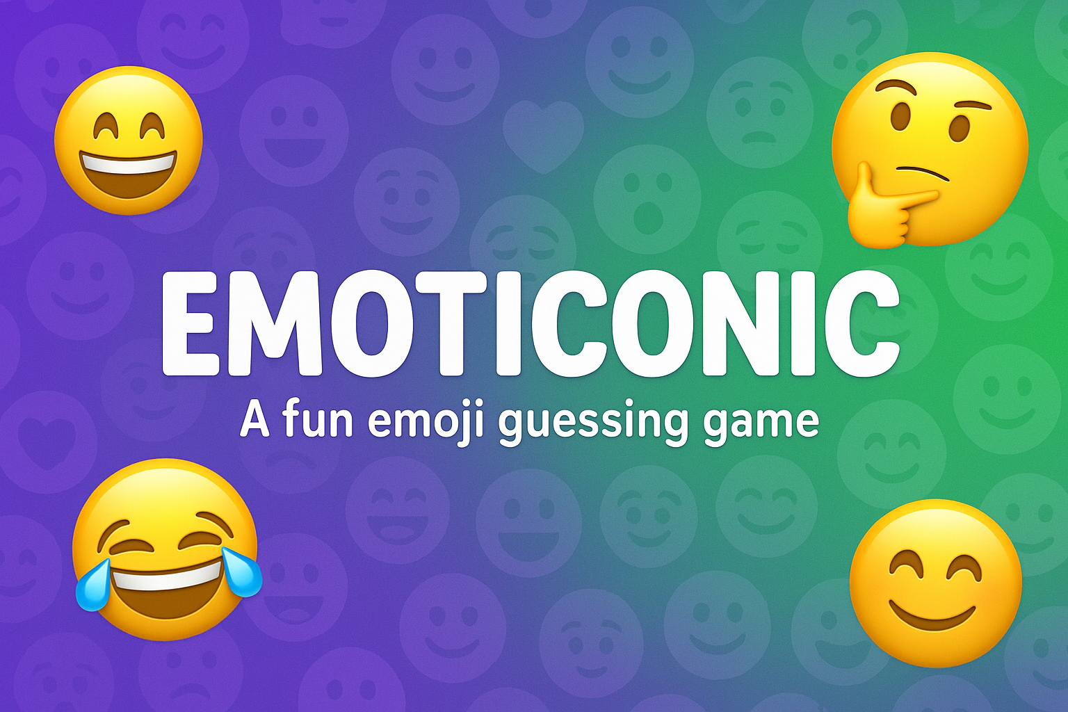 Emoticonic Fun - Farcaster Mini Apps